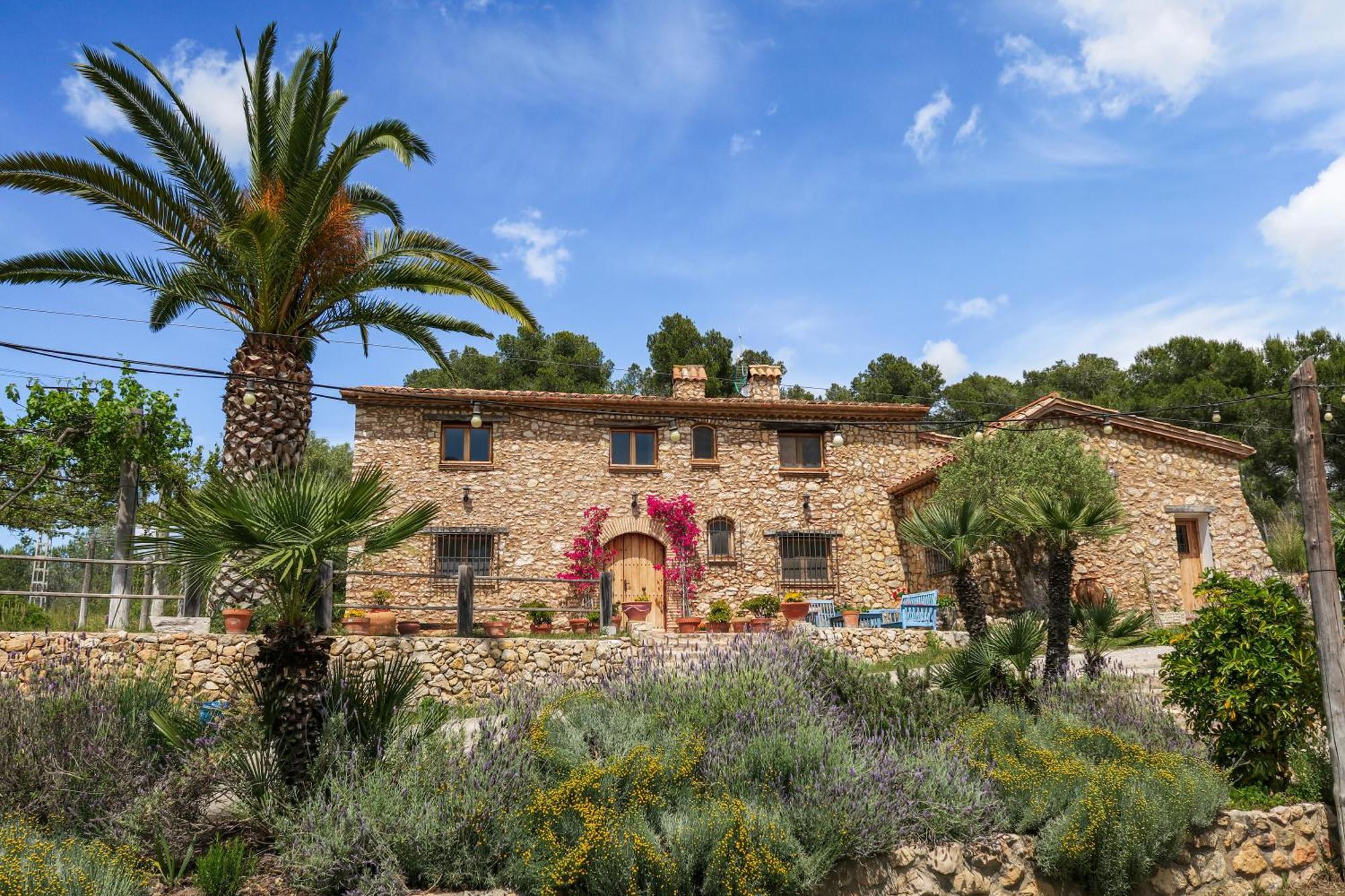 Masia Pou De La Vinya Sitges Buitenkant foto