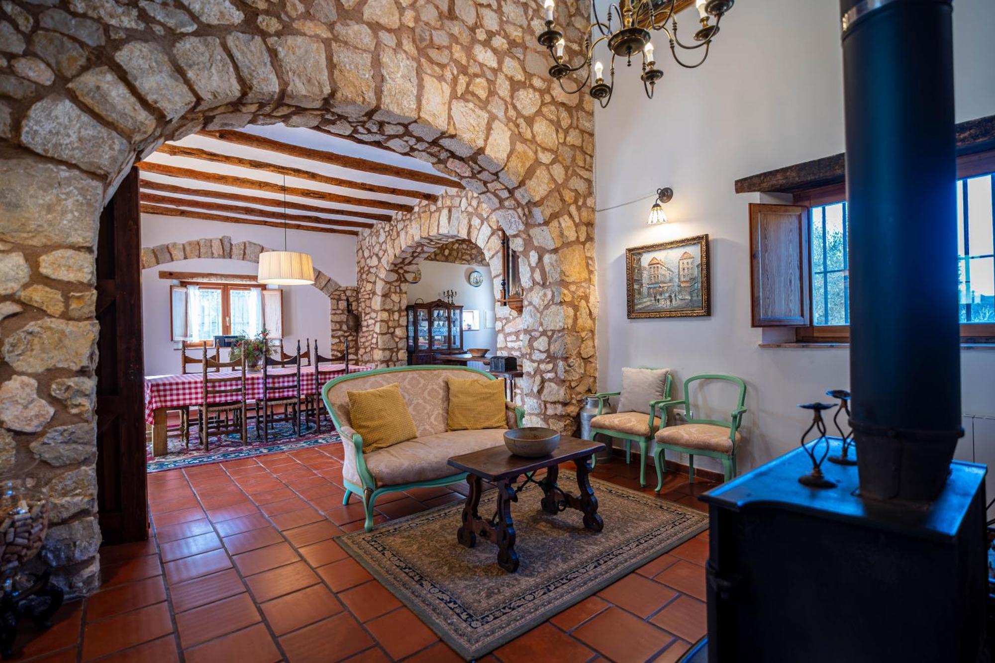 Masia Pou De La Vinya Sitges Buitenkant foto